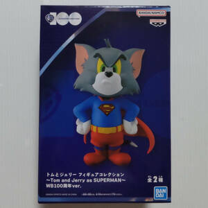 「トム」　トムとジェリー フィギュアコレクション ～Tom and Jerry as SUPERMAN～WB100周年ver.　（未開封）　スーパーマン