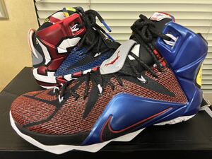 Nike LeBron XII SE Multi Color/Phantom/Metallic Cacaoナイキ レブロン12 SE マルチカラーファントムメタリックカカオ ホワット ザ 29.5