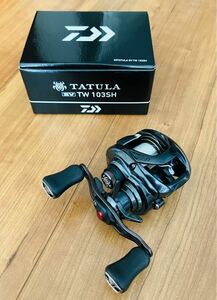 ダイワ 20タトゥーラ SV TW 103SH 箱、取説、登録IDカード、ライン付き 外観美品 バスフィッシングに。DAIWA 20TATULA SV TW 103SH 7.1