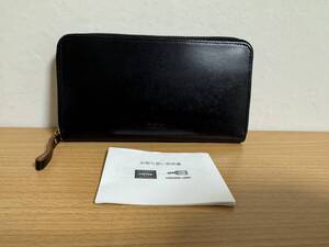 新品同様●定価41800円●ポーター PORTER 吉田カバン ポーター FILM WALLET ウォレット 長財布 牛革 品番187-01346 黒 