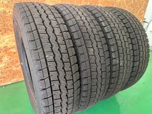 送料無料【超バリ山】23年製造 145/80R12 80/78N LT DUNLOP WINTERMAXX SV01 スタッドレス 4本セット 軽トラ 軽バン