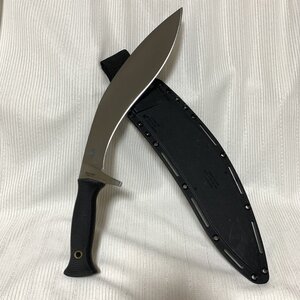 0-1 スチール版のククリナイフ COLD STEEL GURKHA KUKURI PLUS グルカククリ コールドスチール ヒルト付 大型ナイフ IW412CK03CLDY80