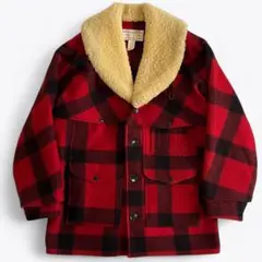 FILSON LINED MACKINAW WOOL PACKER COAT