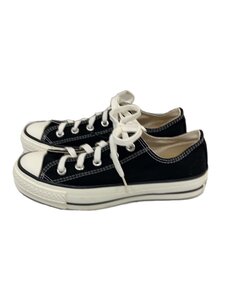 CONVERSE◆ローカットスニーカー/-/BLK/キャンバス/9MH01