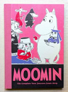 HC版 ムーミン トーベ・ヤンソン コミックストリップ ピンク 洋書 Moomin The Complete Tove Jansson Comic Strip