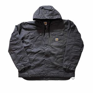 1スタ US企画 carhartt カーハート シェルパラインド ダック バートレット ジャケット パーカー メンズ パイルボア裏地