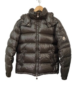 MONCLER モンクレール Maya ダウンジャケット サイズ1 220914036605 98950 メンズ ダークブラウン 中古 D4