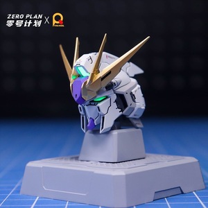 ZERO PLAN 1/100 Sky-Defender&Hi-ν 改造用 ヘッド 頭部 組立式プラモデル