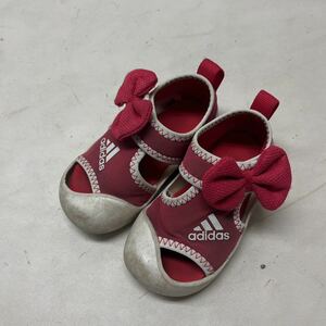 送料無料★adidas アディダス★スポーツサンダル　スリッポン★女の子　ベビーキッズ　13.0㎝★ピンク#51002s217 