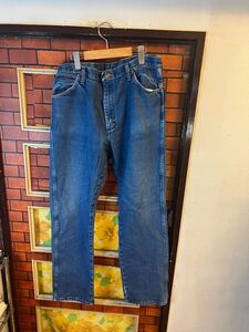 デニムパンツ ジーンズ Gパン ジーパン ラングラー wrangler 37インチ　ビックサイズ　アメリカ古着