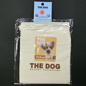 チワワ バッグ 小物入れ カバン 巾着袋 お弁当 THE DOG 犬 ペット B