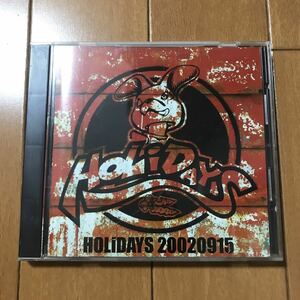 【送料無料・即決】HOLiDAYS CD 20020915 GOING STEADY（銀杏BOYZ）、NUDGE