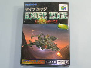 【新品未開封・正規品】NINTENDO64 ナイフエッジ NKIFE EDGE NOSE GUNNER 任天堂 N64 