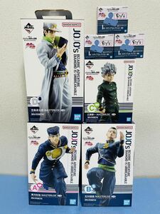 フィギュア セット 7点 一番くじ ジョジョの奇妙な冒険 DIAMOND IS UNBREAKABLE A B C D I 賞 未開封 （承太郎 丈助 億泰 康一 スタンプ