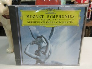 緑3｜NEW新品未開封★CD / DG廃盤 ★モーツァルトMOZART: SYMPHONIES 29,33 & 40｜ORPHEUS CHAMBER ORCHESTRA オルフェウス室内管弦楽団