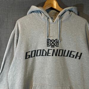 00s GOODENOUGH × BOUNTY HUNTER コラボ パーカー　 希少 激レア 00年代 グッドイナフ バウンティーハンター ボロ古着 雰囲気抜群 柳10484