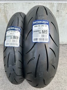 2023年製 新品 METZELER SPORTEC M9 RR 120/70ZR17 190/55ZR17 前後セット メッツラー スポルテック 送料込 55,300円 (185328)