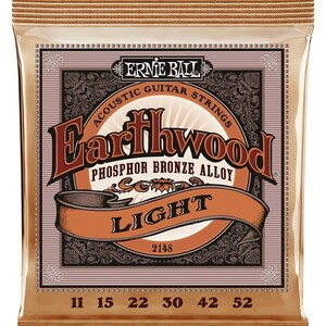 Ernie Ball #2148 Earthwood Light 011-052 Phosphor Bronze アーニーボール アコギ弦