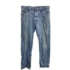 Wrangler デニムパンツ W36 ラングラー ビッグサイズ ブルー コットン メキシコ製 古着卸 アメリカ仕入 2412-111