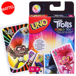 UNO トロールズ ミュージック パワー ウノ カードゲーム おもちゃ 新品 キャラクター ライセンス パーティゲーム マテル