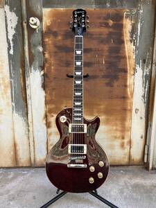 【現状品】Epiphone Les Paul 1960 Tribute Plus　PUに57Classic/57Classic+　Fシリアル　エピフォン　レスポール