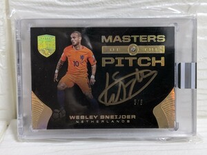 2018 Panini Eminence Soccer WEBSLEY SNEIJDER 直筆サインカード スナイデル NETHERLANDS オランダ代表 5シリ 未開封