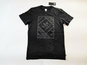 2656■未使用■アディダス　オリジナルス　adidas 半袖Ｔシャツ【O】黒