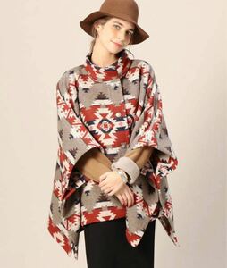 美品 PENDLETON for BEAUTY&YOUTH CAPE ポンチョ ユナイテッドアローズ