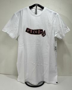 VOLCOM ボルコム AF431200WHT メンズ Sサイズ 半袖Tシャツ シンプルなロゴティー LogoTee ホワイト 白色 ヴォルコム 新品 即決 送料無料