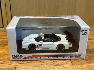 EBBRO 1/43 ★ 2006 HONDA NSX Super GT TEST ／ ホンダ NSX S-GTテストカー ＃99 ケース未開封