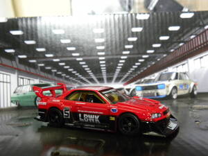 ☆☆ルース LB-ER34 スーパーシルエット スカイライン LBWK LBワークス NISSAN SKYLINE ホットウィール Hot Wheels　☆