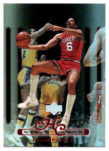 NBA 99-00 UD HISTORY HC-2 Julius Erving ジュリアス・アービング　新品ミント状態品