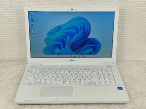 ●●富士通 FUJITSU LIFEBOOK AH42/C2 / Celeron 3865U / 4GBメモリ / 500GB HDD / 15.6型 / Windows 11 Home【ノートパソコンITS JAPAN】