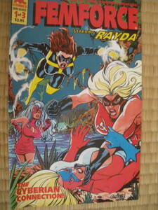 ACコミックス　FEMFORCE　Vol.110　フェムフォース　110号　RAYDA　レイダ　英語コミック　アメコミ　キャットファイト　　