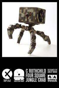 ThreeA 1/6 WWR EVOL C Rothchild Four Square Jungle Crab 3A ashley wood アシュレイ・ウッド Underverse