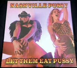 【フェロモン 喘ぎ エロジャケ モンドミュージック GONZO 甘茶 】NASHVILLE PUSSY ナッシュヴィル・プッシー オリジナル LP　MOTORHEAD