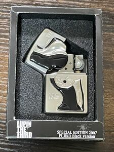 zippo LUPIN THE THIRD SPECIAL EDITION FUJIKO ver. 峰 不二子 バストアップ 希少カラー ルパン三世 2006年製 BLACK BANPRESTO立体メタル