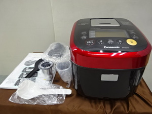 B【店頭展示未使用品】※元箱無　Panasonic パナソニック　 炊飯器 Wおどり炊き SR-SSS105[5.5合 /IH] 海外仕様 200V 日本製 