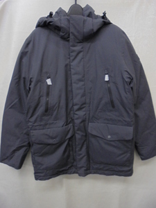 【KCM】xeb-f-618-00M★未使用品★【AIGLE/エーグル】ドッサウ GORE-TEX　メンズ ダウンジャケット　グレー　サイズ 00M　ZBHI019