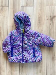 patagonia パタゴニア リバーシブル ダウン ジャケット 女の子 キッズ 中綿