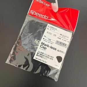 Speedo(スピード) スイムキャップ マークレスメッシュキャップ 水泳 ユニセックス SD98C55 ブラック M