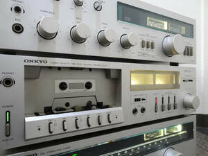 【必見】 ONKYO オンキヨー アンプ チューナー カセットデッキ A-5900 TA-400 T-7900 3点 まとめ オーディオ機器