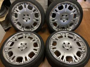 在庫一掃SALE◆WORK バルムンク BG2 20インチ◆8J+38 9J+45 5H114.3◆アドバン フレバ 225/35R20 255/30R20 2023年製造◆クラウン マークX 