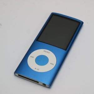 美品 iPOD nano 第4世代 8GB ブルー 即日発送 MB732J/A 本体 あすつく 土日祝発送OK