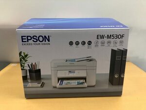 ●EPSON EW-M530F●A4インクジェットFAX複合機 (プリント/コピー/スキャナ/ファクス)●新品・純正セットアップインク付属・メーカー保証付