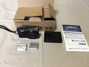 (1円スタート) 実働品 リコー RICOH CX6 (箱付き) (中古品)