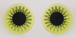 カラーアイ14mm/28. yellow green ドール用カラコン ～ブライスに～