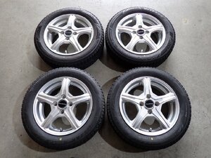 YS11532【送料無料155/65R14】NーBOX タント スペーシア デイズ デリカミニ キャスト 中古スタッドレス ▼14×4.5J 100/4H ET45▼