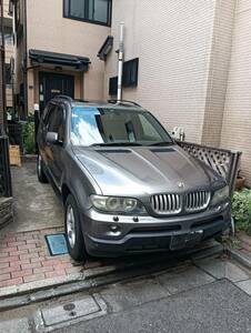 BMW X5 2007年式　車検2026年2月まで有り　現在故障中　部品取り