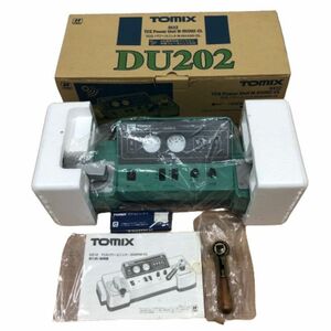 ●【TOMIX/トミックス】5512 TCS Power Unit/TCS パワー ユニット N-DU202-CL Nゲージ鉄道模型用 木製ブレーキハンドル/箱付★23264